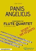 Panis Angelicus - Flute Quartet score & parts (fixed-layout eBook, ePUB)