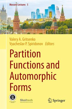 Partition Functions and Automorphic Forms (eBook, PDF)