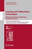 Learning and Collaboration Technologies. Designing, Developing and Deploying Learning Experiences (eBook, PDF)