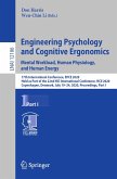 Engineering Psychology and Cognitive Ergonomics. Mental Workload, Human Physiology, and Human Energy (eBook, PDF)