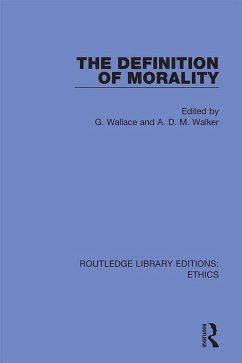 The Definition of Morality (eBook, ePUB)