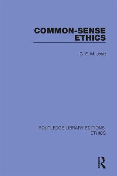 Cover Common-Sense Ethics (eBook, PDF)