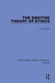 The Emotive Theory of Ethics (eBook, ePUB)