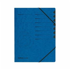 Herlitz Ordnungsmappe Register 1-7 blau