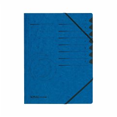 Cover Herlitz Ordnungsmappe Register 1-7 blau