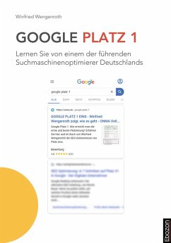 Google Platz 1 (eBook, PDF) - Wengenroth, Winfried