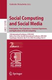 Social Computing and Social Media. Participation, User Experience, Consumer Experience, and Applications of Social Computing (eBook, PDF)