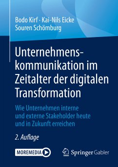 Unternehmenskommunikation im Zeitalter der digitalen Transformation (eBook, PDF) - Kirf, Bodo; Eicke, Kai-Nils; Schömburg, Souren