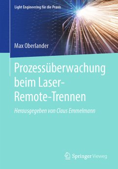 Prozessüberwachung beim Laser-Remote-Trennen (eBook, PDF) - Oberlander, Max