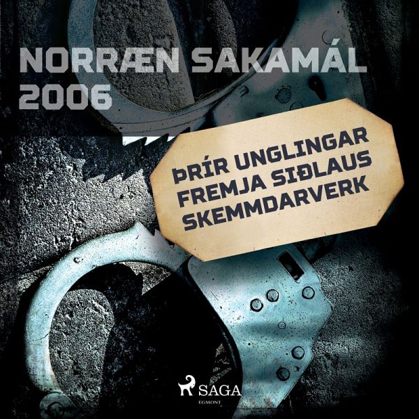Þrír unglingar fremja siðlaus skemmdarverk (MP3-Download)