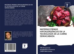 Cover MATERIAS PRIMAS HIPOALERGÉNICAS EN LA TECNOLOGÍA DE LA CARNE SEMIACABADA