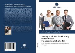 Strategie für die Entwicklung wesentlicher Managementfähigkeiten - Ascón Villa, Jimmy Eduardo