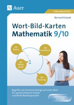 Wort-Bild-Karten Mathematik Klassen 9-10 - Ksiazek, Bernard