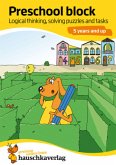 Preschool Activity Book for 5 Years - Boys and Girls - Logical thinking, Puzzles and Brainteasers