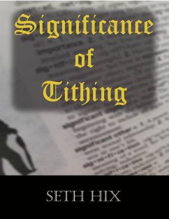Cover Significance of Tithing (eBook, ePUB)
