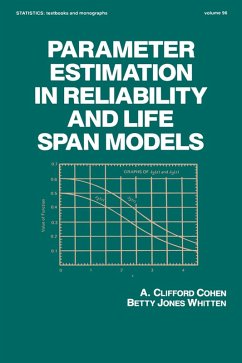 Parameter Estimation in Reliability and Life Span Models (eBook, PDF) - Cohen