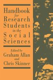 Handbook for Research Students in the Social Sciences (eBook, ePUB)
