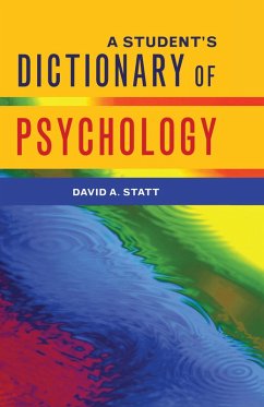 Cover A Student's Dictionary of Psychology (eBook, ePUB)