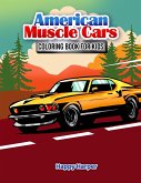 Muscle Cars Coloring Book