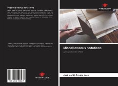 Miscellaneous notations - de Sá Araújo Neto, José