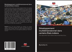 Développement multidimensionnel dans certains États indiens - A., Rjumohan