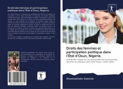 Droits des femmes et participation politique dans l'État d'Osun, Nigeria. - Oyeyiola, Oluwatobiloba