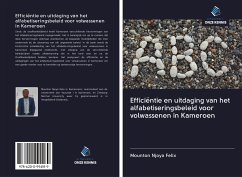 Cover Efficiëntie en uitdaging van het alfabetiseringsbeleid voor volwassenen in Kameroen