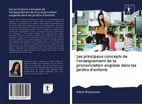 Les principaux concepts de l'enseignement de la prononciation anglaise dans les jardins d'enfants Les principaux concepts de l'enseignement de la prononciation anglaise dans les jardins d'enfants