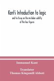 Kant's Introduction to logic