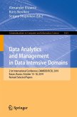 Data Analytics and Management in Data Intensive Domains (eBook, PDF)