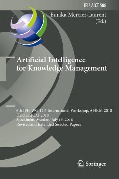 Cover Artificial Intelligence for Knowledge Management (eBook, PDF)