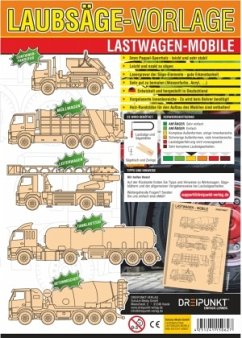 Laubsägevorlagen Lastwagen-Mobile