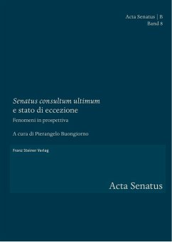 Cover 'Senatus consultum ultimum' e stato di eccezione (eBook, PDF)