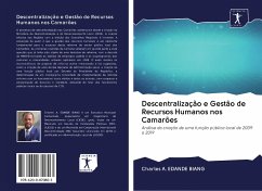 Descentralização e Gestão de Recursos Humanos nos Camarões - EDANDE BIANG, Charles A.