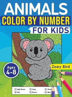 Animals Color by Number for Kids - Bird, Zoey