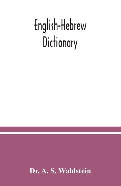 English-Hebrew dictionary - A. S. Waldstein