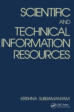 Scientific and Technical Information Resources (eBook, PDF) - Subramanyam, Krishina