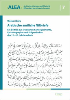 Arabische amtliche Nilbriefe - Diem, Werner