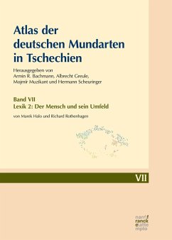 Atlas der deutschen Mundarten in Tschechien (eBook, PDF) - Halo, Marek; Rothenhagen, Richard