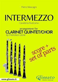 Intermezzo - Clarinet quintet/choir score & parts (fixed-layout eBook, ePUB) - Mascagni, Pietro