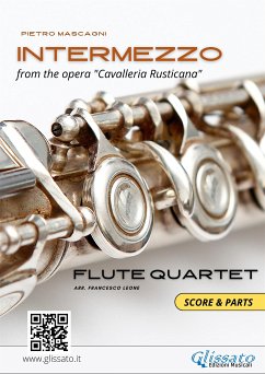 Flute Quartet sheet music: Intermezzo (score & parts) (fixed-layout eBook, ePUB) - Mascagni, Pietro