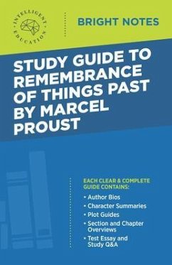 Study Guide to Remembrance of Things Past by Marcel Proust (eBook, ePUB)