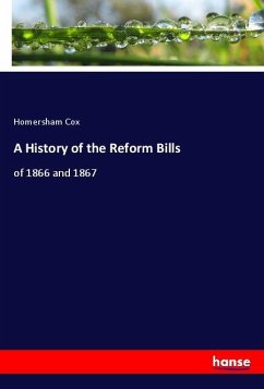 Cover A History of the Reform Bills