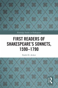Cover First Readers of Shakespeare's Sonnets, 1590-1790 (eBook, ePUB)