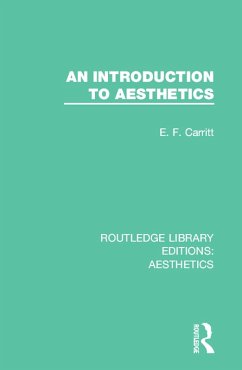 Cover An Introduction to Aesthetics (eBook, ePUB)