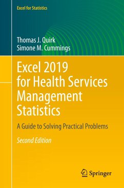Excel 2019 for Health Services Management Statistics - Quirk, Thomas J.;Cummings, Simone M.