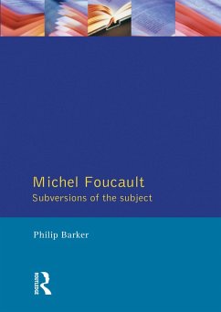 Michel Foucault (eBook, ePUB) - Barker, Philip
