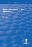 Quality Assurance in Higher Education (eBook, PDF)