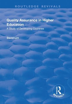 Cover Quality Assurance in Higher Education (eBook, PDF)