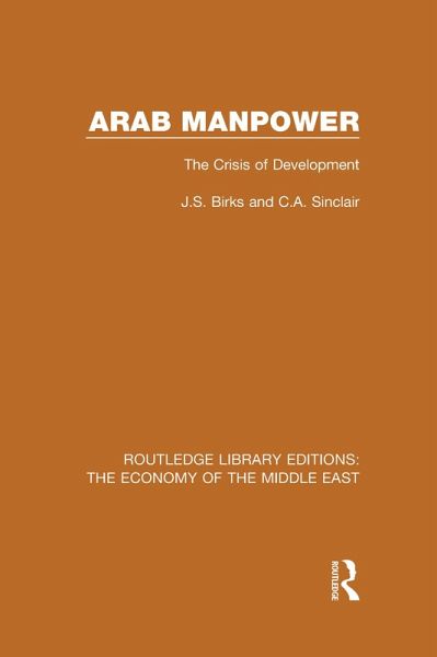 Arab Manpower (RLE Economy of Middle East) (eBook, PDF)
